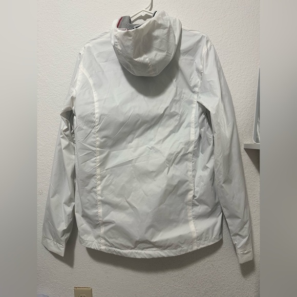 Ponant France White Nylon Hoodie Jacket size M - Picture 9 of 15